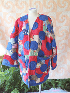 “Lucy” Handmade Quilt Chore Coat