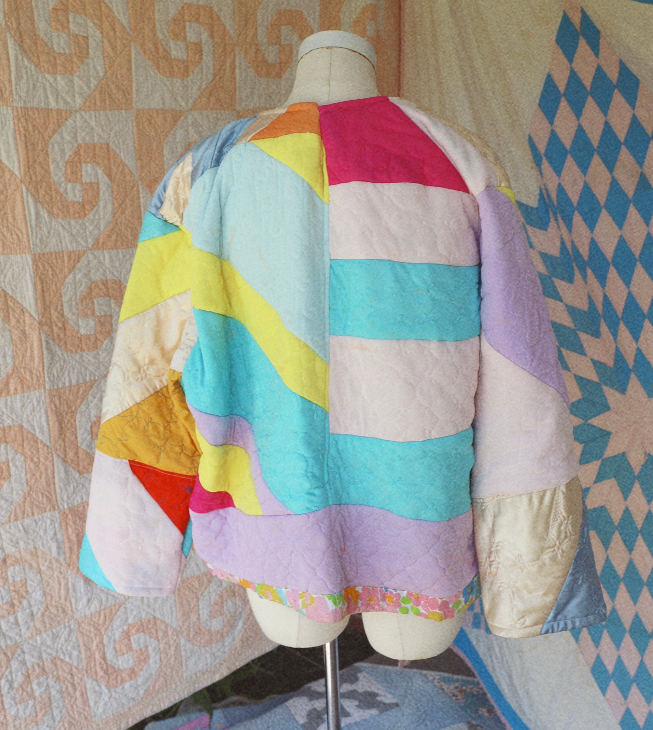 “Dolly” Handmade Quilt Coat