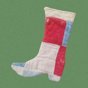 Vintage Cowboy Boot Stocking