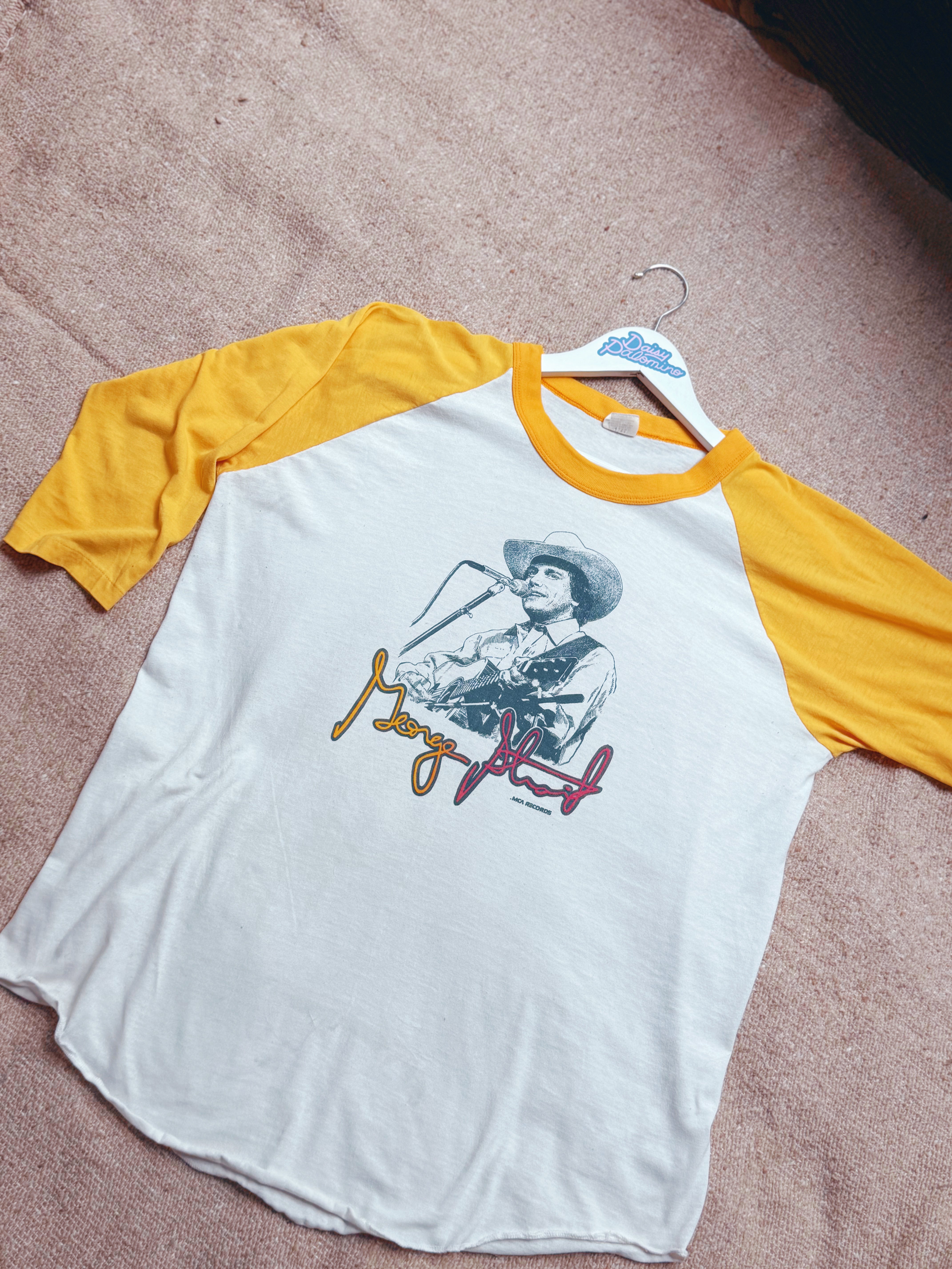 RARE Vintage George Strait Raglan - Strait from Texas!