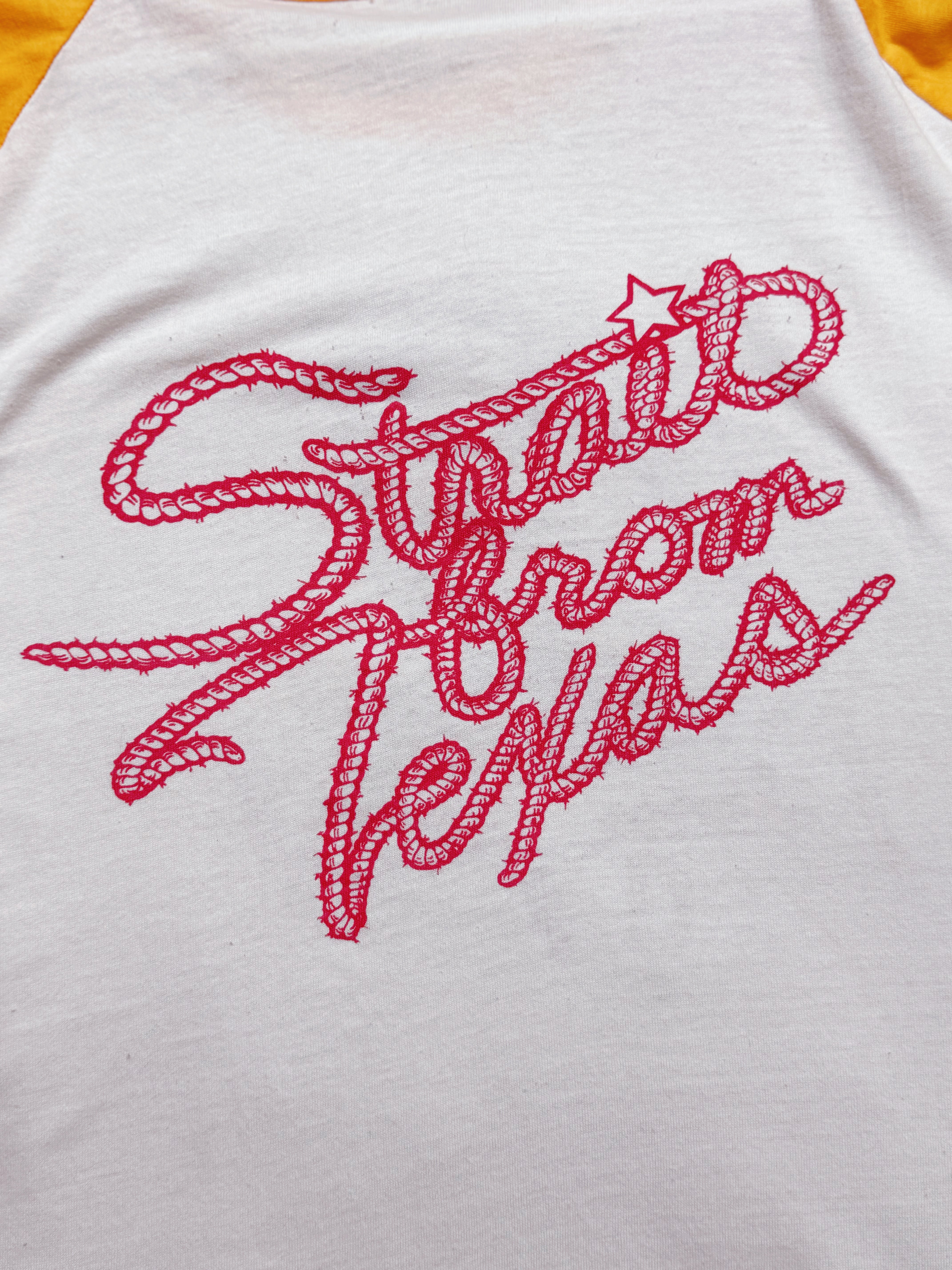 RARE Vintage George Strait Raglan - Strait from Texas!