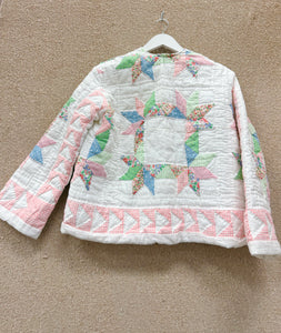 Daisy Palomino Star Patchwork Quilt Chore Coat  • “Patsy”