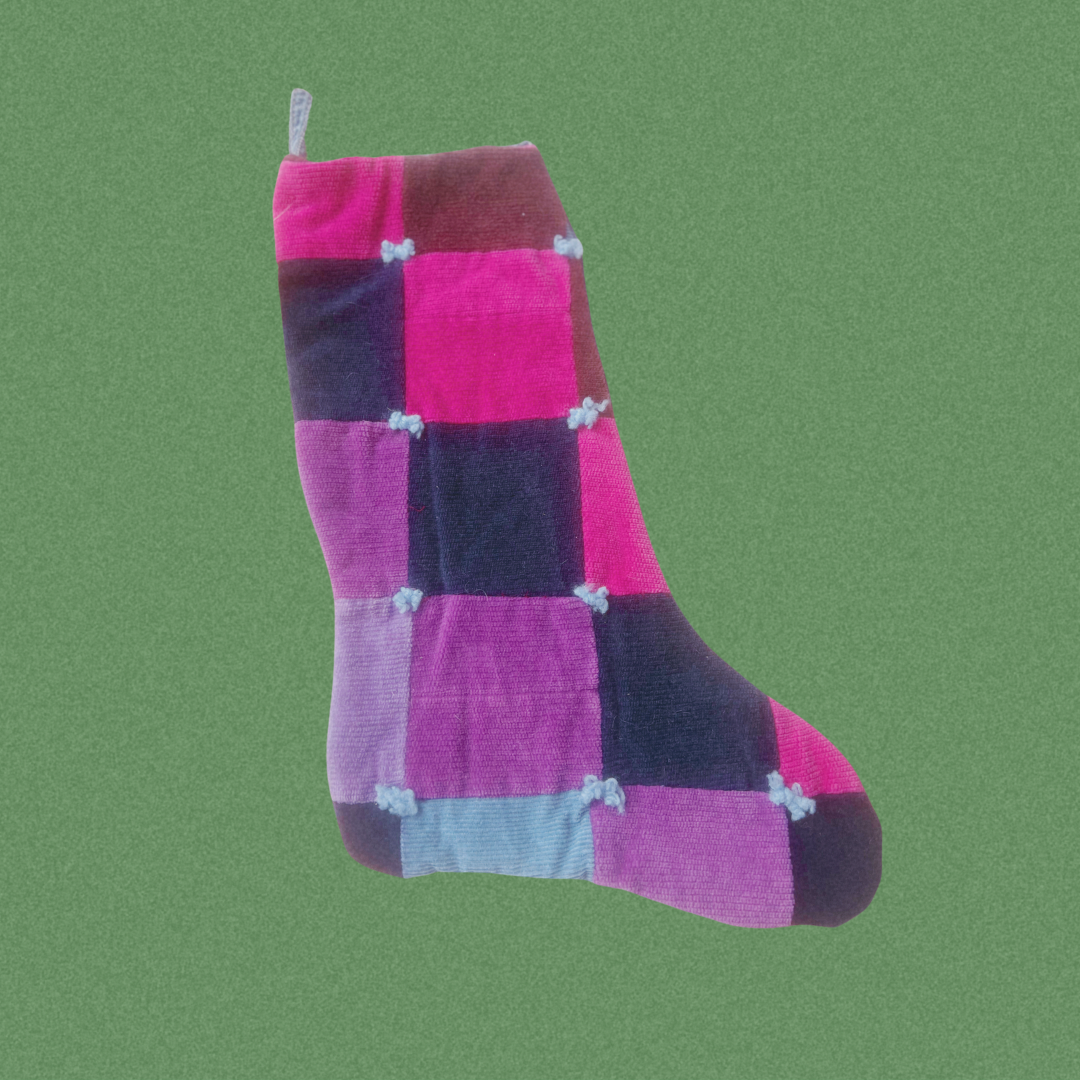 Corduroy Quilt Stocking