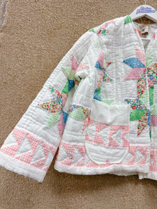 Daisy Palomino Star Patchwork Quilt Chore Coat  • “Patsy”