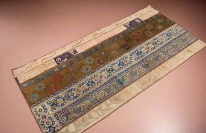 “Josephine” patchwork Turkish rug • 2.4’ x 5.1’