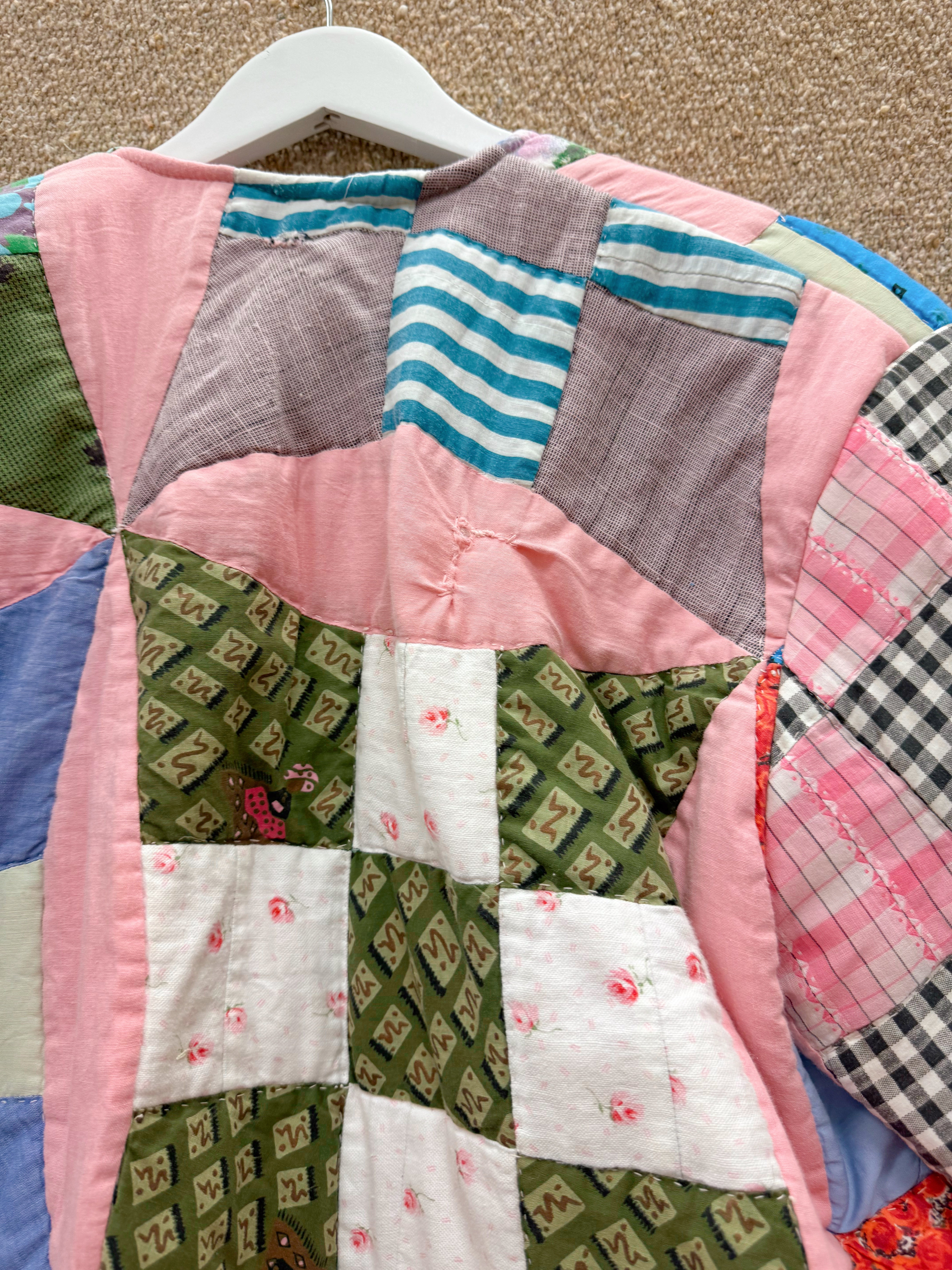 Daisy Palomino Patchwork Quilt Jacket  • “June”
