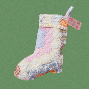 Honeycomb Quilt Stocking