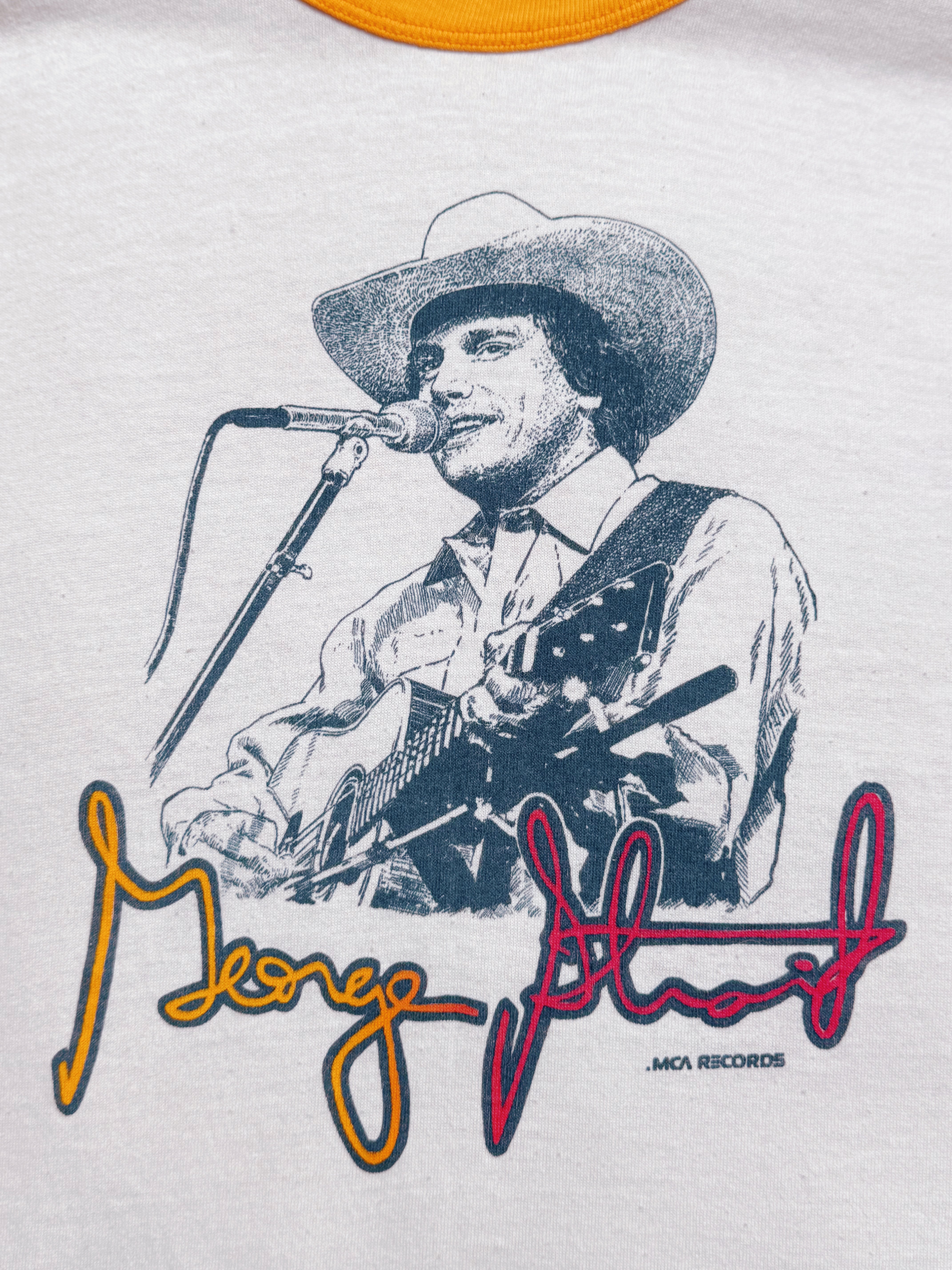 RARE Vintage George Strait Raglan - Strait from Texas!