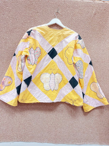 Daisy Palomino Butterfly Quilt Jacket • “Dolly”