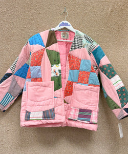 Daisy Palomino Patchwork Quilt Jacket  • “June”