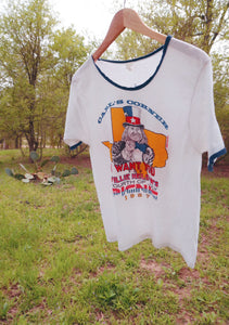 Vintage Willie Nelson 4th of July Tee