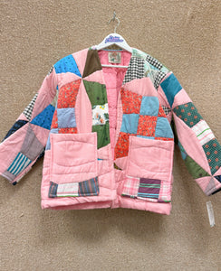 Daisy Palomino Patchwork Quilt Jacket  • “June”