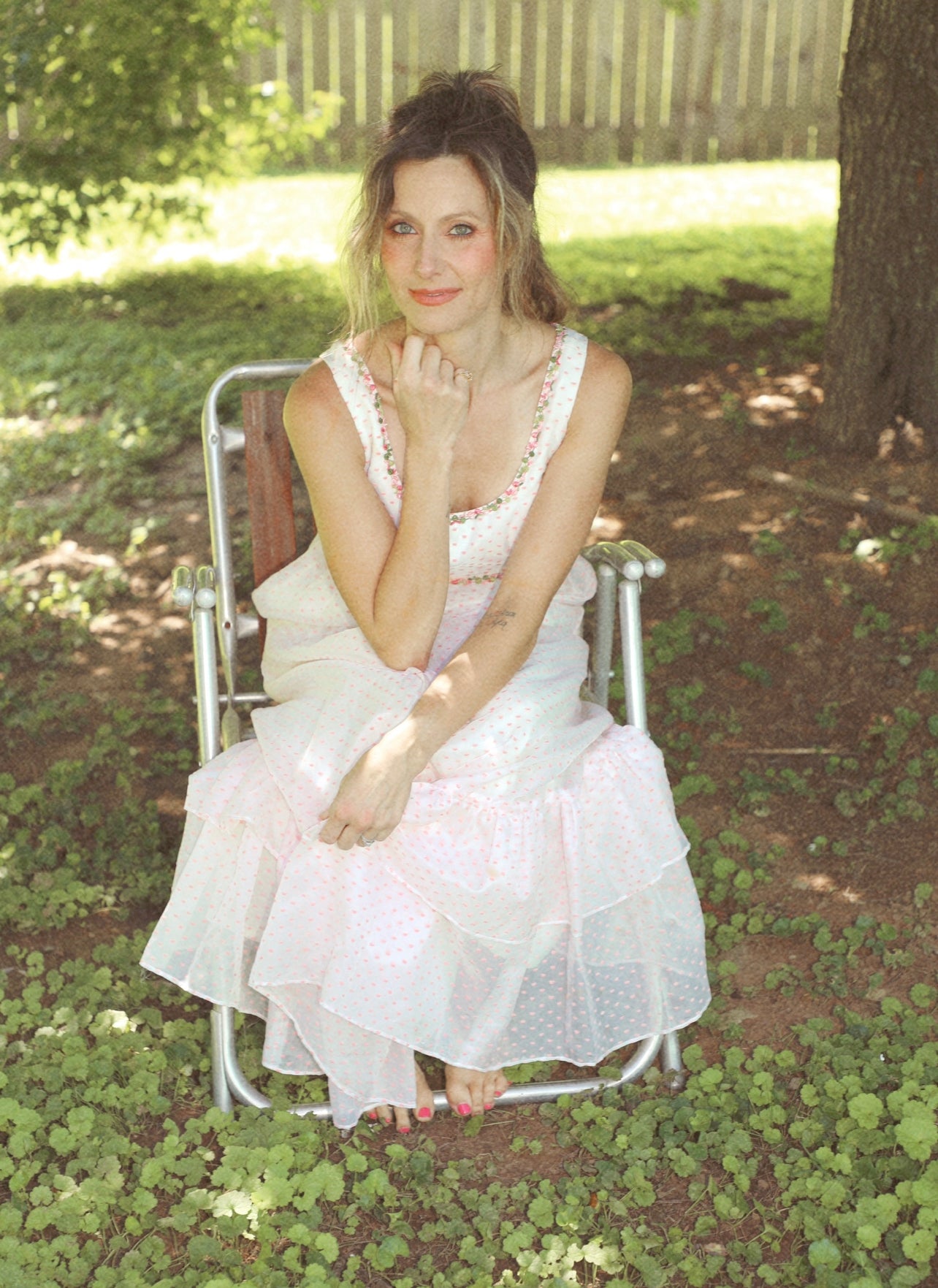 “Poppy” Chiffon Maxi Dress