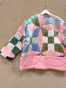 Daisy Palomino Patchwork Quilt Jacket  • “June”
