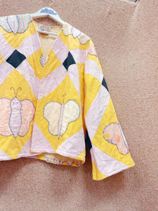 Daisy Palomino Butterfly Quilt Jacket • “Dolly”