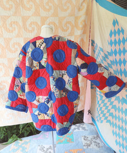 “Lucy” Handmade Quilt Chore Coat