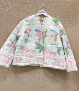 Daisy Palomino Star Patchwork Quilt Chore Coat  • “Patsy”