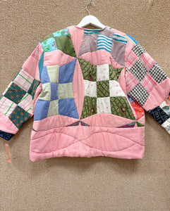 Daisy Palomino Patchwork Quilt Jacket  • “June”