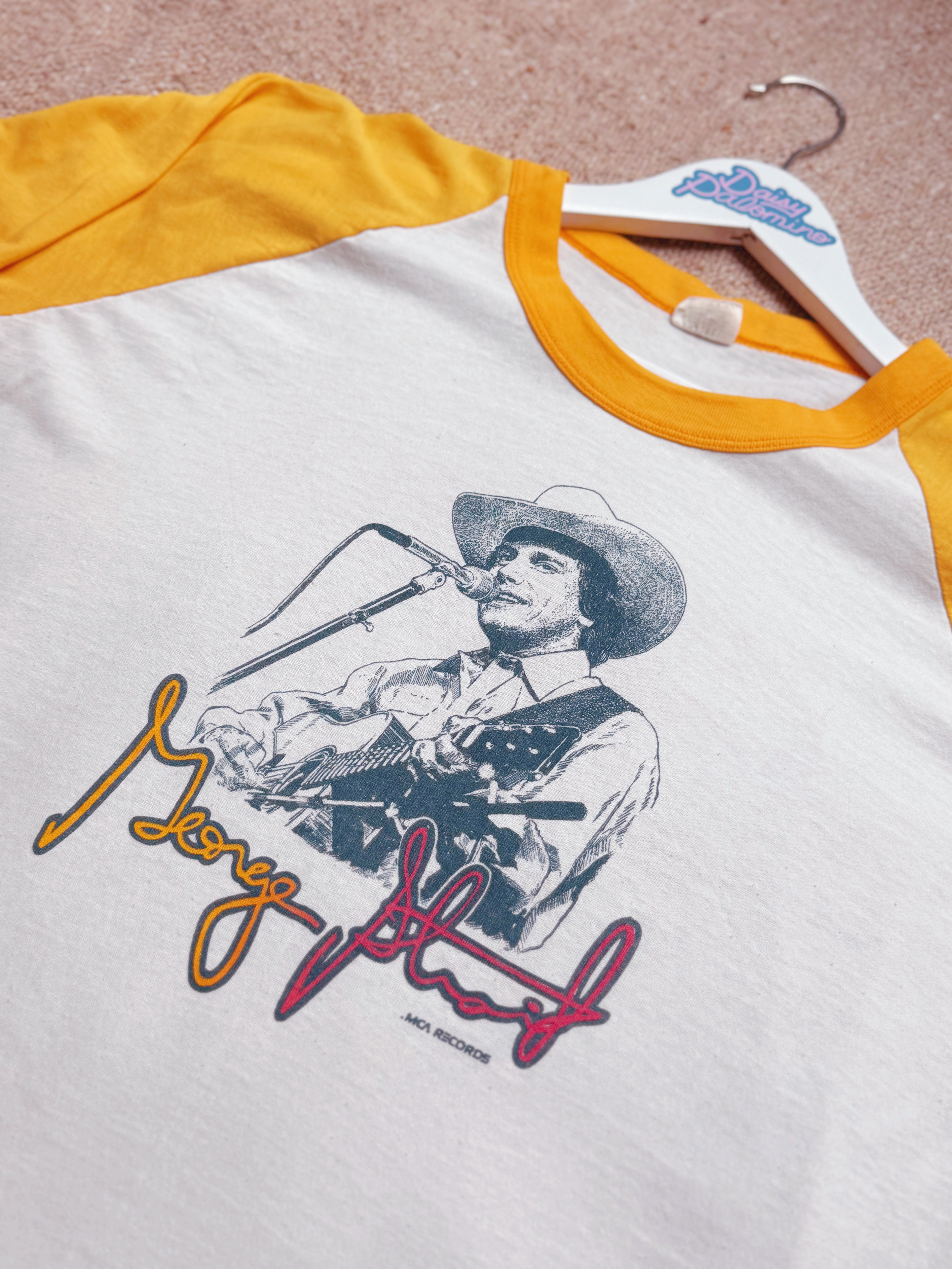 RARE Vintage George Strait Raglan - Strait from Texas!
