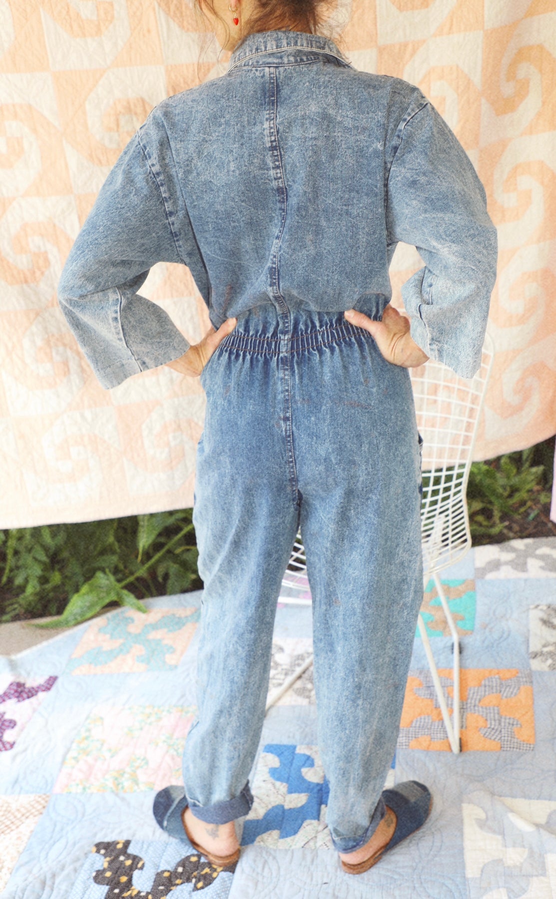 Vintage Denim Jumpsuit