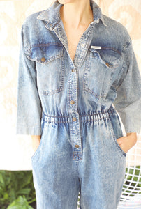 Vintage Denim Jumpsuit
