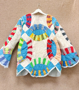 Daisy Palomino Wedding Ring Quilt Jacket • “Emmylou”