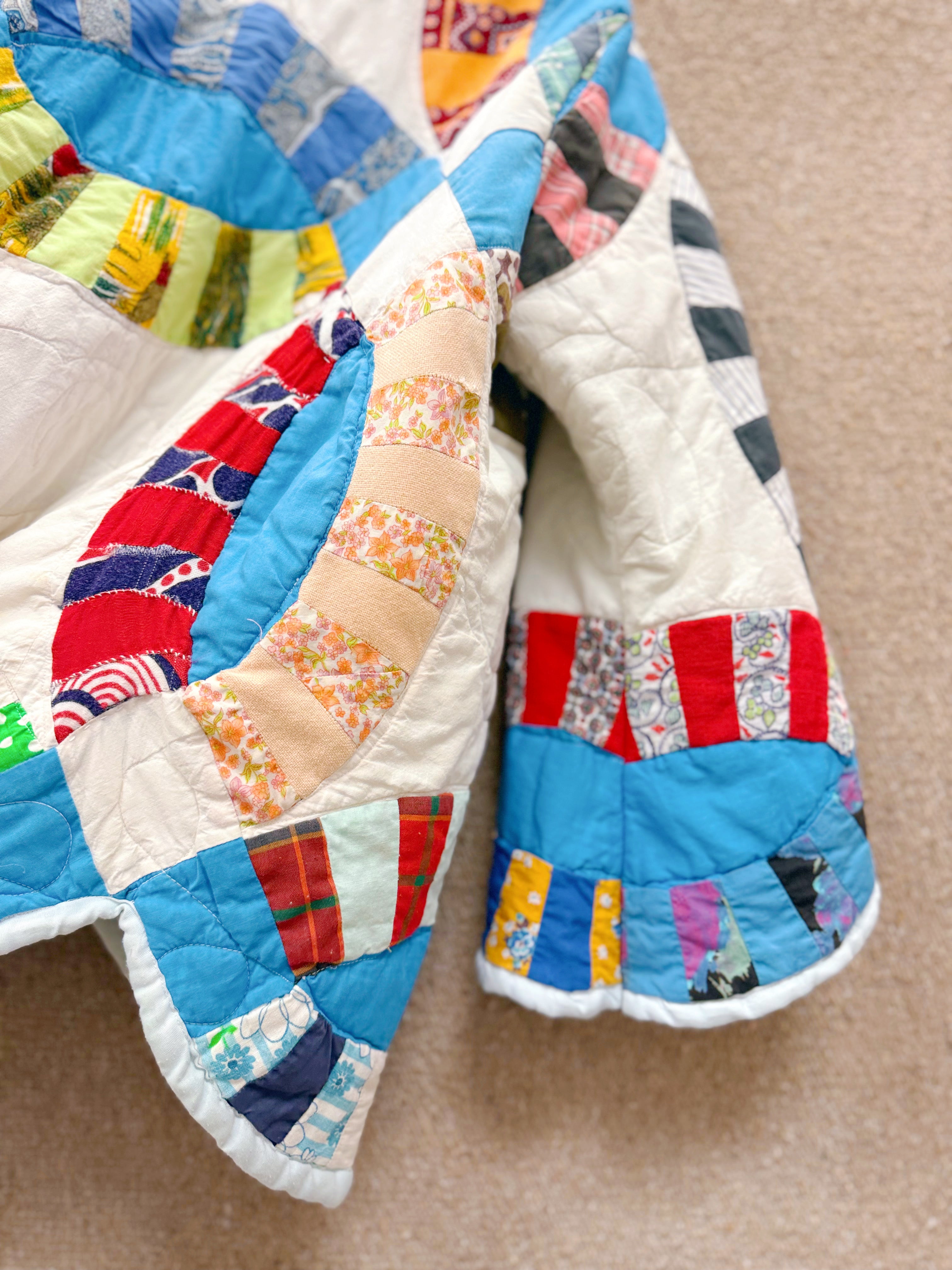 Daisy Palomino Wedding Ring Quilt Jacket • “Emmylou”