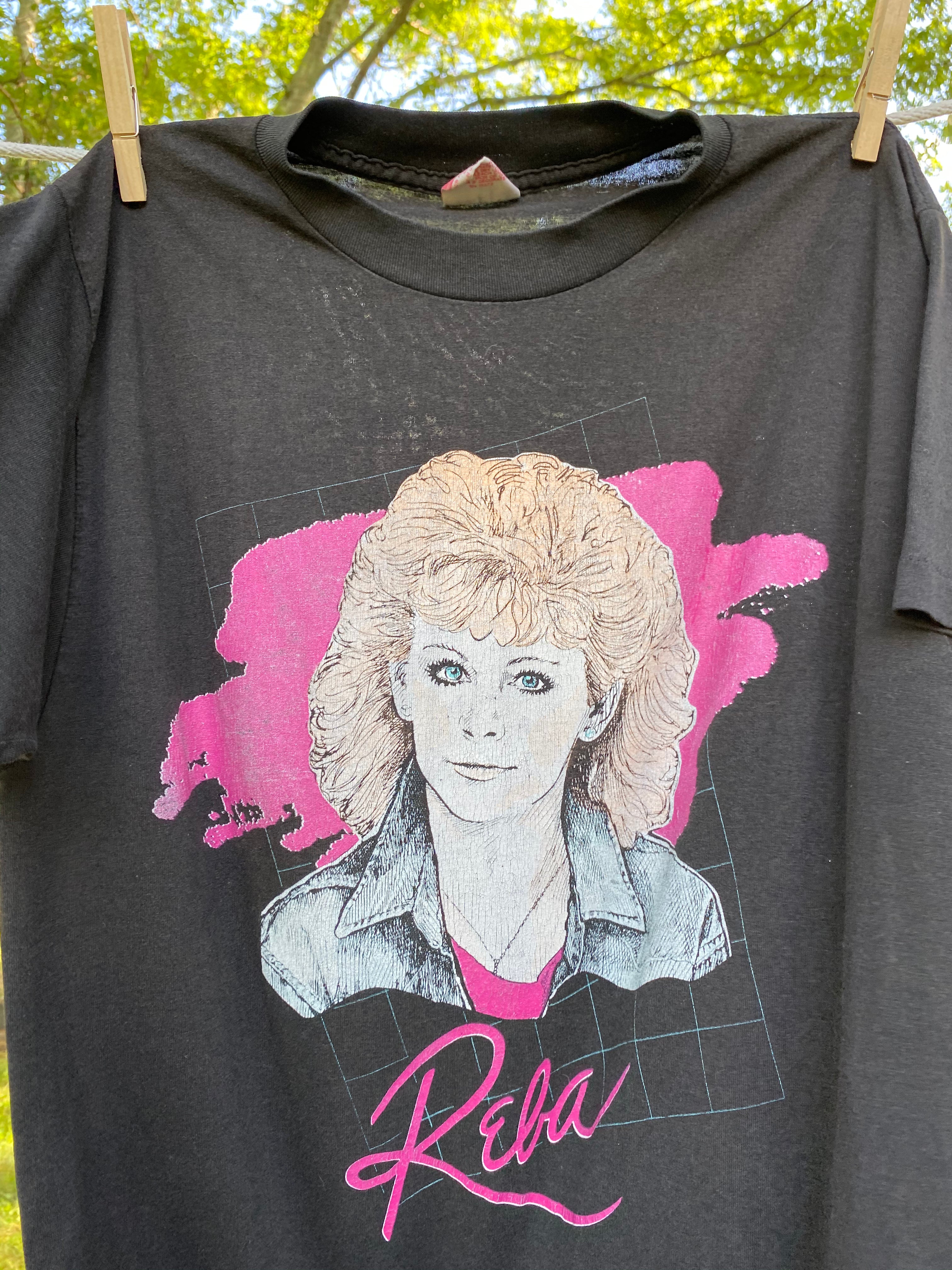 Rare 1989 Reba McEntire World Tour Shirt