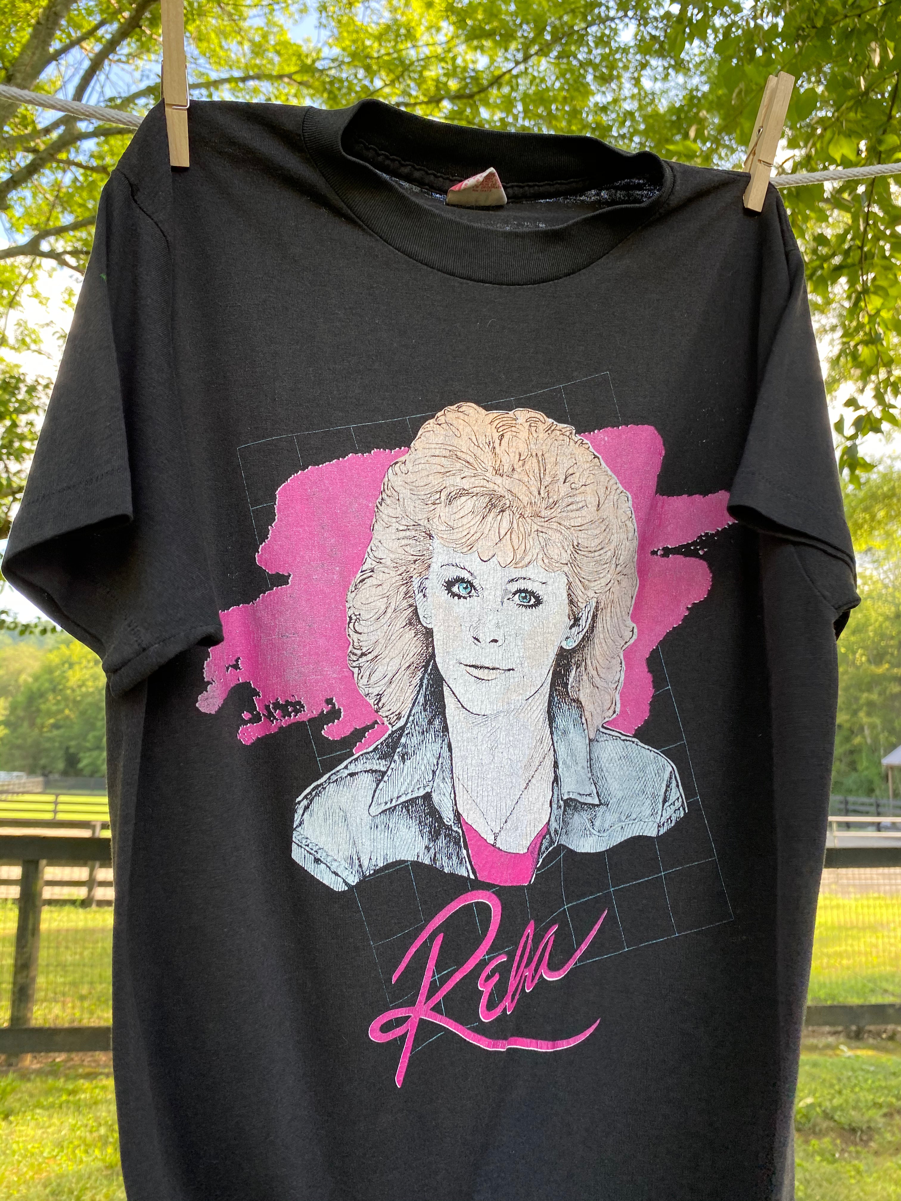 Rare 1989 Reba McEntire World Tour Shirt