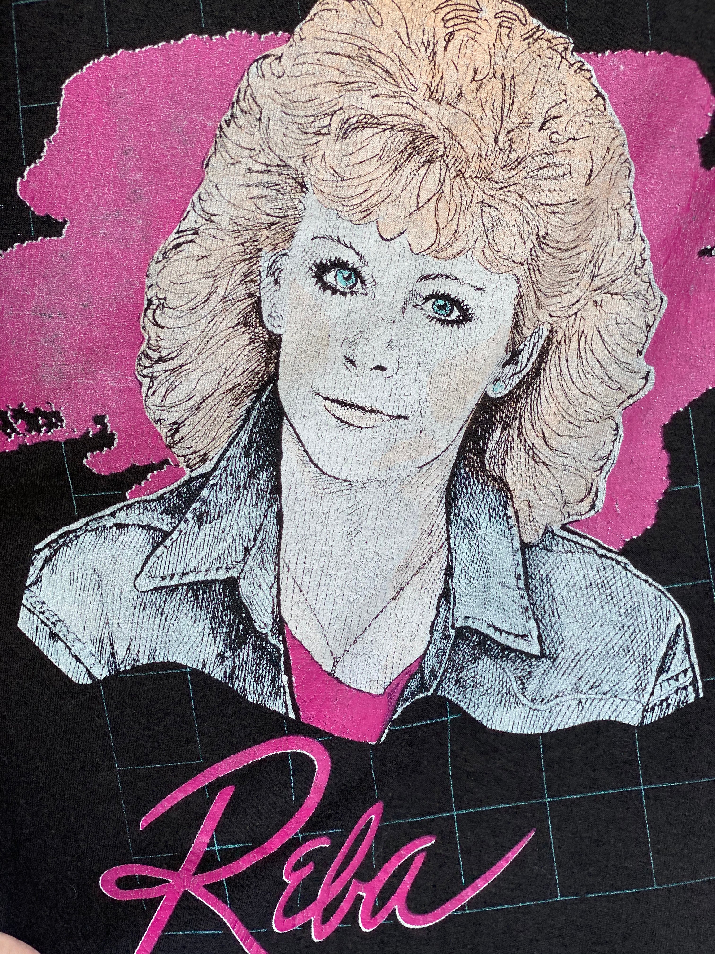 Rare 1989 Reba McEntire World Tour Shirt