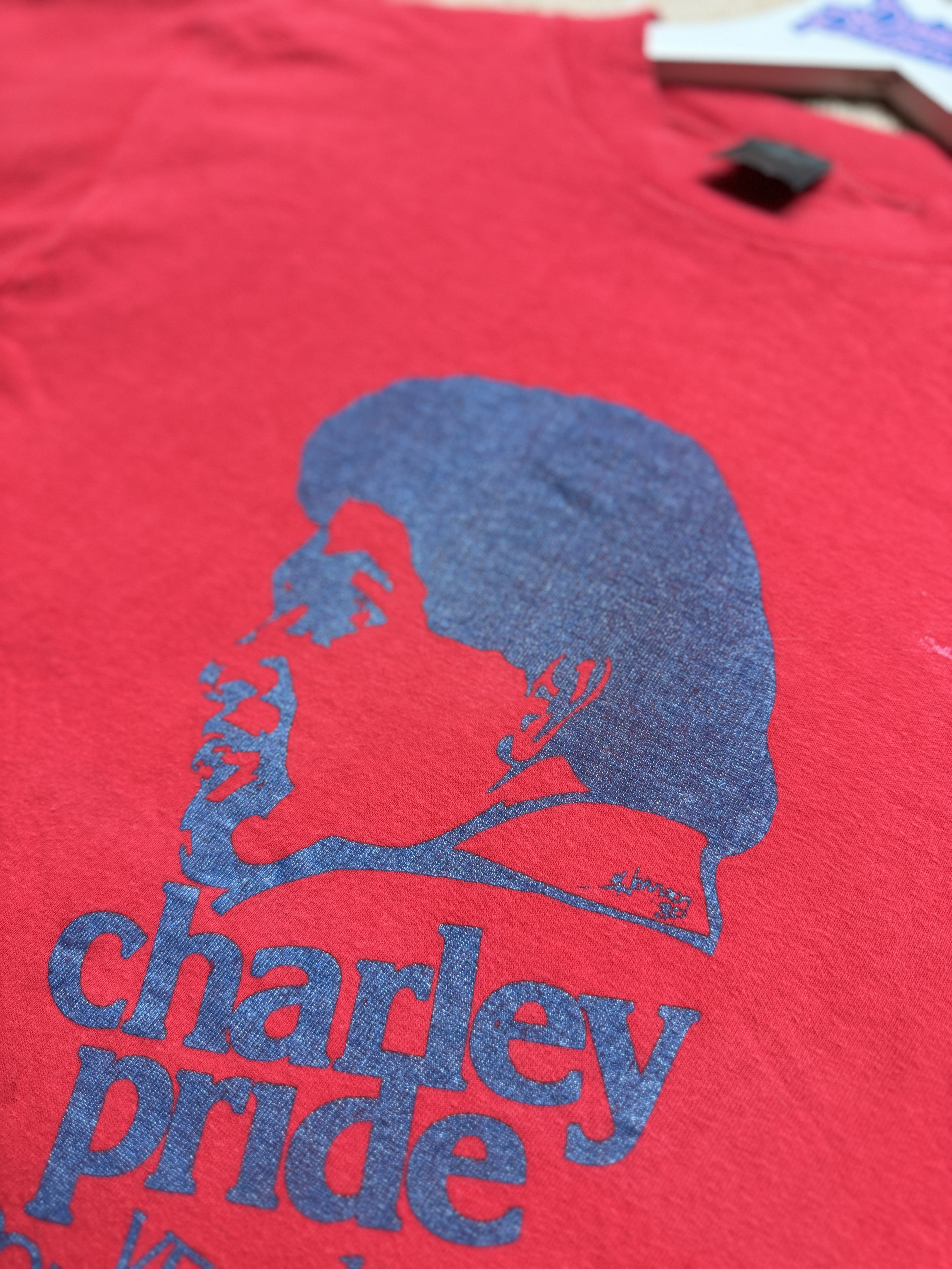 Vintage 1980 Charley Pride t-shirt