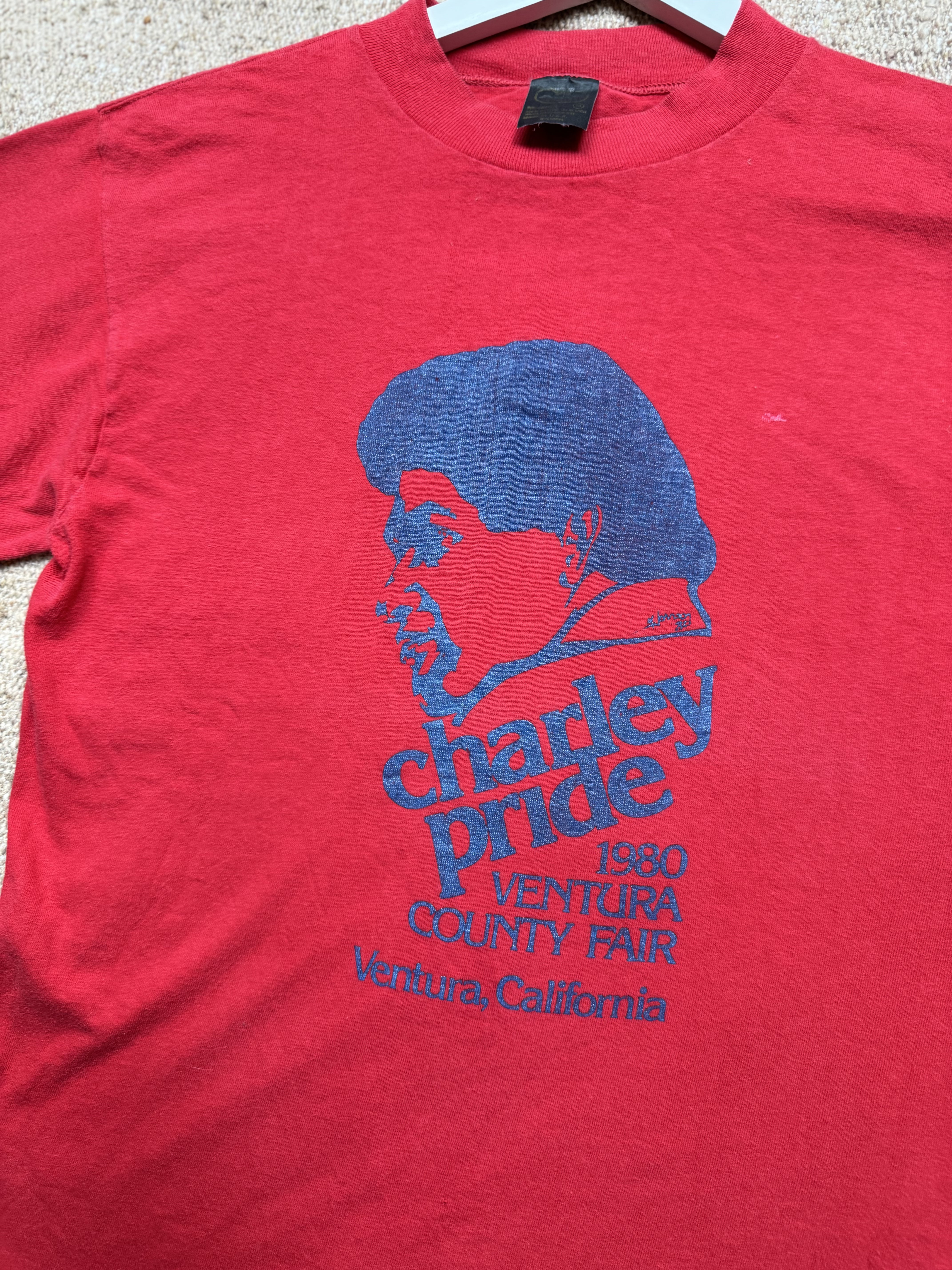 Vintage 1980 Charley Pride t-shirt