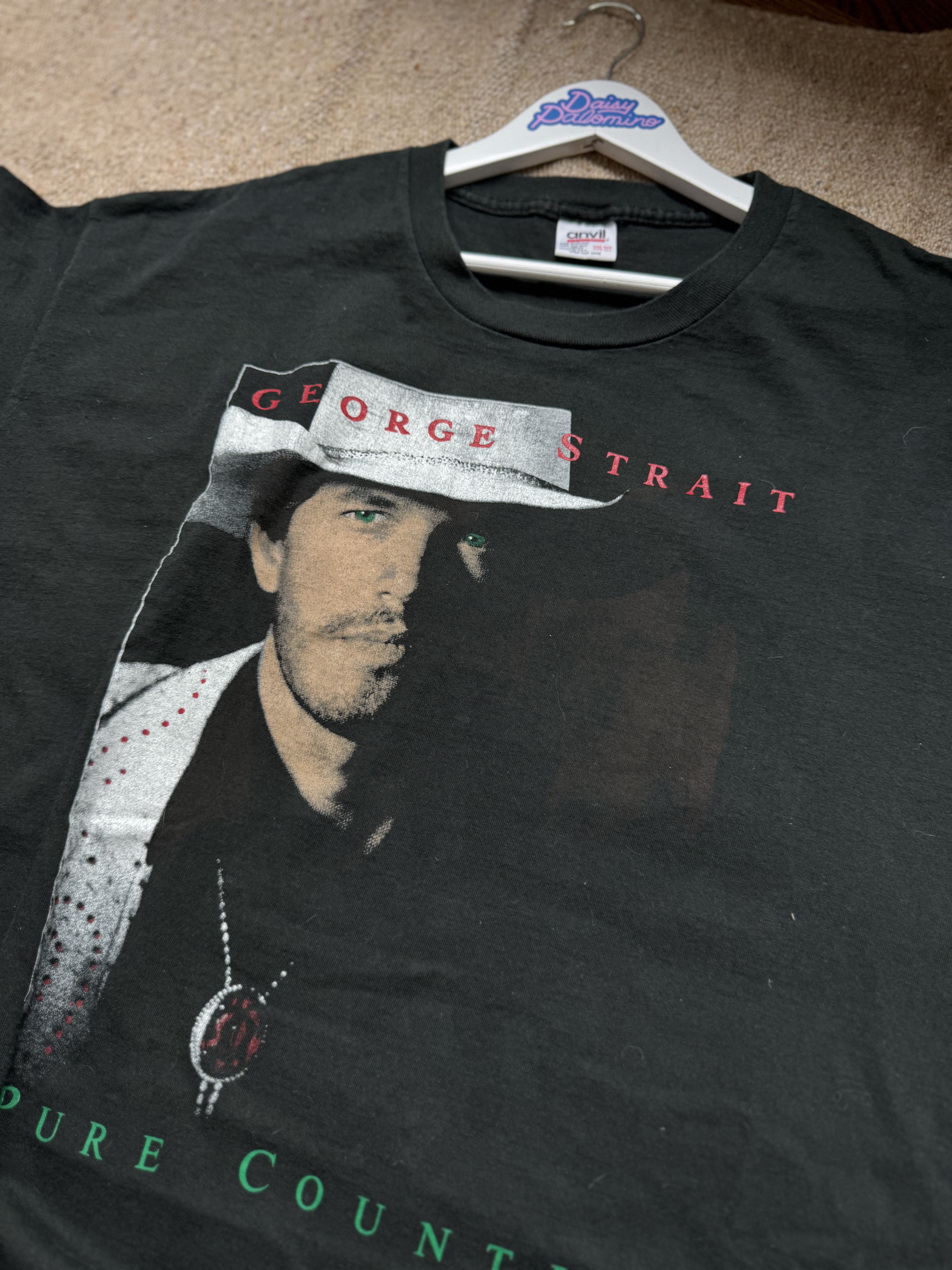Vintage George Strait t-Shirt Dress - RARE!