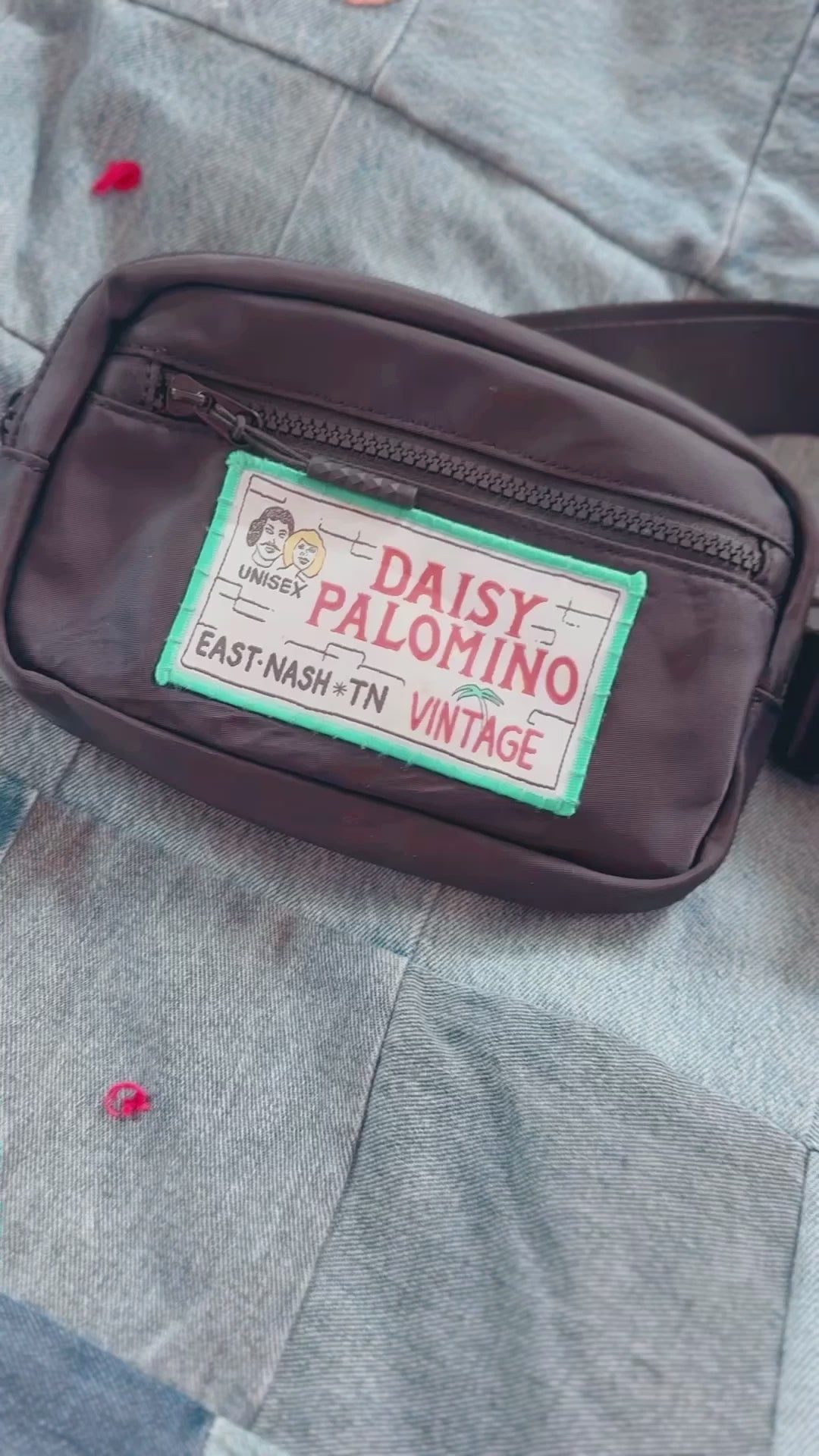 Daisy Palomino Patch Fanny Pack - Crossbody