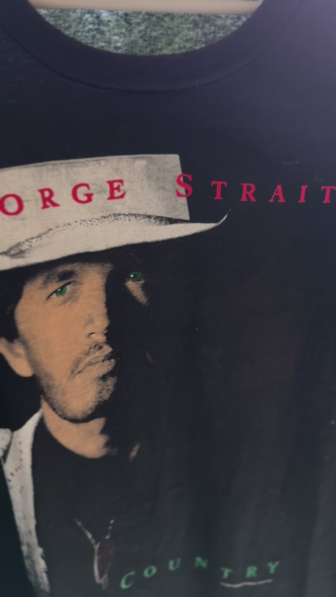 Vintage George Strait t-Shirt Dress - RARE!