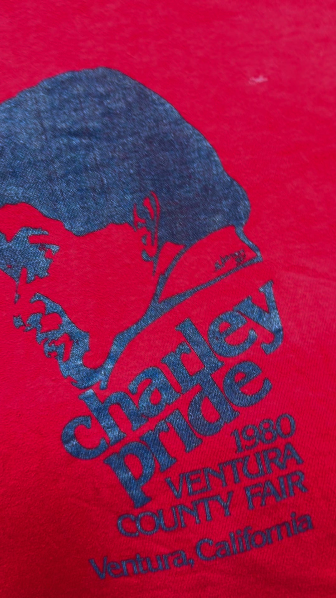 Vintage 1980 Charley Pride t-shirt