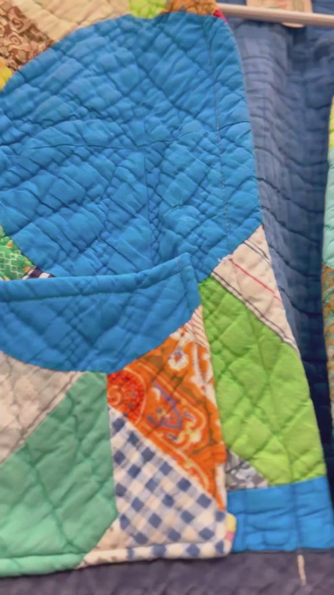 Daisy Palomino Circle Patchwork Quilt Jacket  • “Joni”